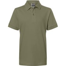 Classic Polo Junior - Hochwertiges Polohemd mit Armbündchen [Gr. L] (olive) (Art.-Nr. CA006534)