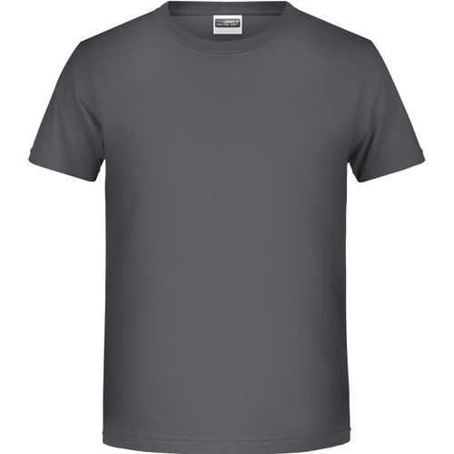 Boys' Basic-T - T-Shirt für Kinder in klassischer Form [Gr. M] (Art.-Nr. CA006771) - 100% gekämmte, ringgesponnene BIO-Baumw...