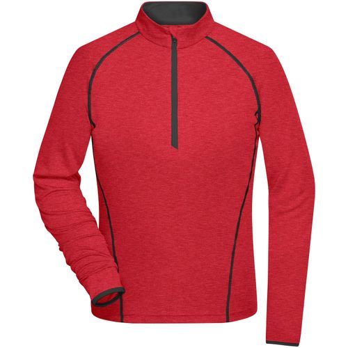 Ladies' Sports Shirt Longsleeve - Langarm Funktionsshirt für Fitness und Sport [Gr. S] (Art.-Nr. CA007168) - Atmungsaktiv und feuchtigkeitsregulieren...