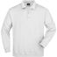 Polo-Sweat Heavy - Klassisches Komfort Polo-Sweatshirt [Gr. S] (white) (Art.-Nr. CA007624)