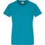 Ladies' Slim Fit-T - Figurbetontes Rundhals-T-Shirt [Gr. L] (caribbean-blue) (Art.-Nr. CA007740)