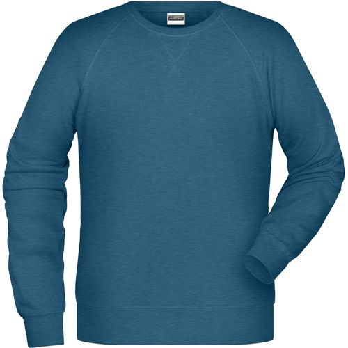 Men's Sweat - Klassisches Sweatshirt mit Raglanärmeln [Gr. S] (Art.-Nr. CA007856) - Hochwertige French Terry-Qualität, 85...