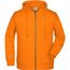 Men's Zip Hoody - Sweatjacke mit Kapuze und Reißverschluss [Gr. S] (orange) (Art.-Nr. CA007917)