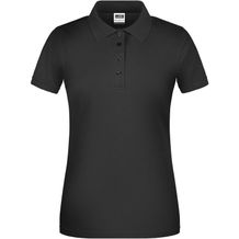 Ladies' BIO Workwear Polo - Pflegeleichtes und strapazierfähiges Polo [Gr. M] (black) (Art.-Nr. CA008953)