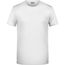 Men's-T - T-Shirt mit trendigem Rollsaum [Gr. XXL] (white) (Art.-Nr. CA010024)