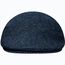Dandy Cap - Flache Mütze mit verdeckt genähtem Schild (indigo/black) (Art.-Nr. CA010302)