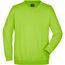 Round-Sweat Heavy - Klassisches Komfort Rundhals-Sweatshirt [Gr. XXL] (lime-green) (Art.-Nr. CA010786)