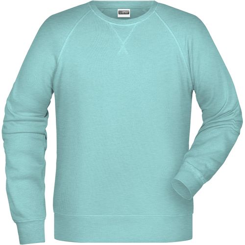 Men's Sweat - Klassisches Sweatshirt mit Raglanärmeln [Gr. L] (Art.-Nr. CA011560) - Hochwertige French Terry-Qualität, 85...