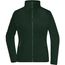 Ladies' Fleece Jacket - Fleecejacke mit Stehkragen im klassischen Design [Gr. 3XL] (dark-green) (Art.-Nr. CA011768)