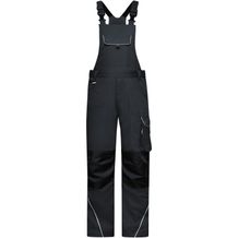 Workwear Pants with Bib - Funktionelle Latzhose im cleanen Look mit hochwertigen Details [Gr. 56] (carbon) (Art.-Nr. CA012153)