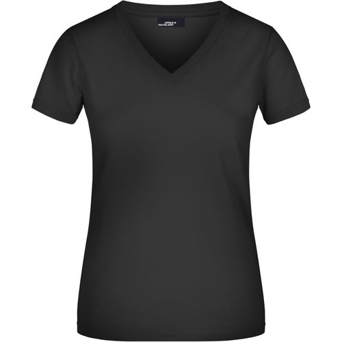 Ladies' V-T - Tailliertes Damen T-Shirt [Gr. M] (Art.-Nr. CA012773) - Weicher Elastic-Single Jersey
Gekämmte,...