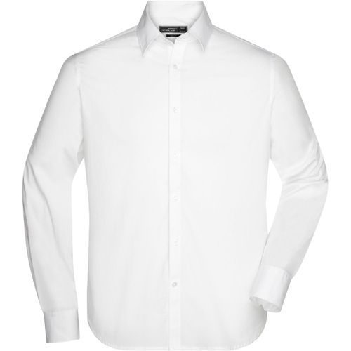 Men's Shirt Slim Fit Long - Modisch tailliertes Cityhemd und Damenbluse [Gr. XXL] (Art.-Nr. CA013020) - Feine, elastische und hautsympathische...