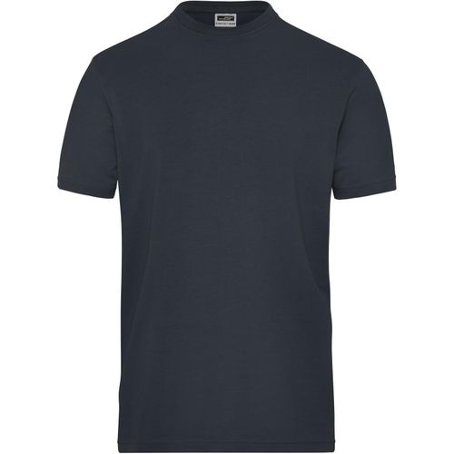 Men's BIO Stretch-T Work - T-Shirt aus weichem Elastic-Single-Jersey [Gr. S] (Art.-Nr. CA013266) - Gekämmte, ringgesponnene BIO-Baumwolle,...