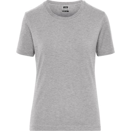Ladies' BIO Stretch-T Work - T-Shirt aus weichem Elastic-Single-Jersey [Gr. M] (Art.-Nr. CA013339) - Gekämmte, ringgesponnene BIO-Baumwolle,...