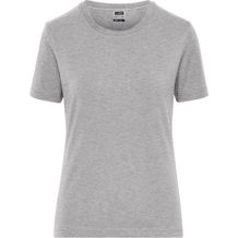 Ladies' BIO Stretch-T Work - T-Shirt aus weichem Elastic-Single-Jersey [Gr. M] (grey-heather) (Art.-Nr. CA013339)
