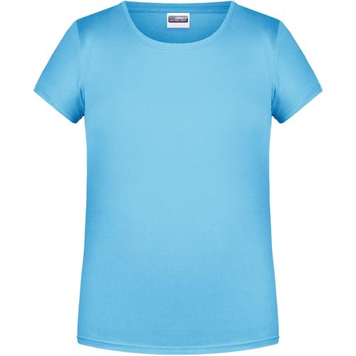 Girls' Basic-T - T-Shirt für Kinder in klassischer Form [Gr. XS] (Art.-Nr. CA013468) - 100% gekämmte, ringgesponnene BIO-Baumw...