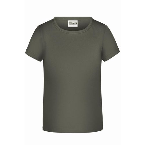 Promo-T Girl 150 - Klassisches T-Shirt für Kinder [Gr. M] (Art.-Nr. CA013585) - Single Jersey, Rundhalsausschnitt,...