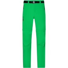 Men's Zip-Off Trekking Pants - Bi-elastische Outdoorhose in sportlicher Optik [Gr. 3XL] (fern-green) (Art.-Nr. CA013756)
