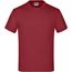 Junior Basic-T - Kinder Komfort-T-Shirt aus hochwertigem Single Jersey [Gr. XL] (wine) (Art.-Nr. CA013766)