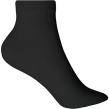 Bio Sneaker Socks - Klassische, kurze Socke mit hohem BIO-Baumwollanteil [Gr. 42-44] (black) (Art.-Nr. CA013838)