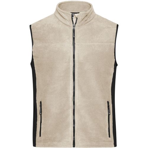 Men's Workwear Fleece Vest - Strapazierfähige Fleeceweste im Materialmix [Gr. 5XL] (Art.-Nr. CA014009) - Pflegeleichter Anti-Pilling-Microfleece
...