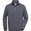 Workwear Half Zip Sweat - Sweatshirt mit Stehkragen und Reißverschluss [Gr. S] (carbon) (Art.-Nr. CA014645)