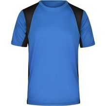 Men's Running-T - Funktionelles Laufshirt [Gr. S] (royal/black) (Art.-Nr. CA014771)