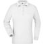 Ladies' Workwear Polo Pocket Longsleeve - Pflegeleichtes und strapazierfähiges Langarm Polo mit Brusttasche [Gr. 3XL] (white) (Art.-Nr. CA014843)