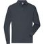 Men's Workwear-Longsleeve Polo - Strapazierfähiges und pflegeleichtes Langarm Polo [Gr. XXL] (carbon) (Art.-Nr. CA015115)