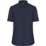 Ladies' Shirt Shortsleeve Poplin - Klassisches Shirt aus pflegeleichtem Mischgewebe [Gr. XS] (navy) (Art.-Nr. CA015134)