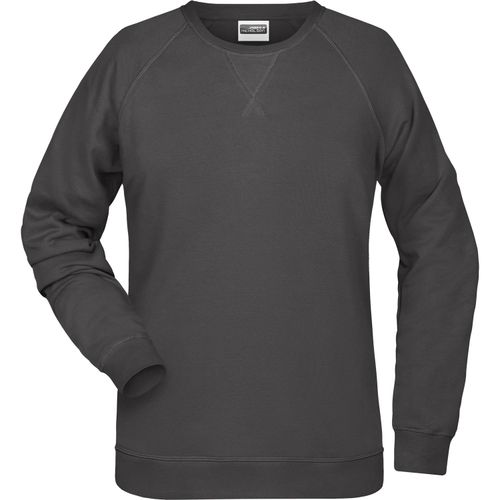 Ladies' Sweat - Klassisches Sweatshirt mit Raglanärmeln [Gr. M] (Art.-Nr. CA015310) - Hochwertige French Terry-Qualität, 85...