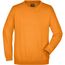 Round-Sweat Heavy - Klassisches Komfort Rundhals-Sweatshirt [Gr. L] (orange) (Art.-Nr. CA015322)