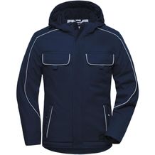 Workwear Softshell Padded Jacket - Professionelle Softshelljacke mit warmem Innenfutter und hochwertigen Details im cleanen Look [Gr. 3XL] (navy) (Art.-Nr. CA015564)