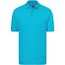 Classic Polo - Hochwertiges Polohemd mit Armbündchen [Gr. L] (Turquoise) (Art.-Nr. CA015835)