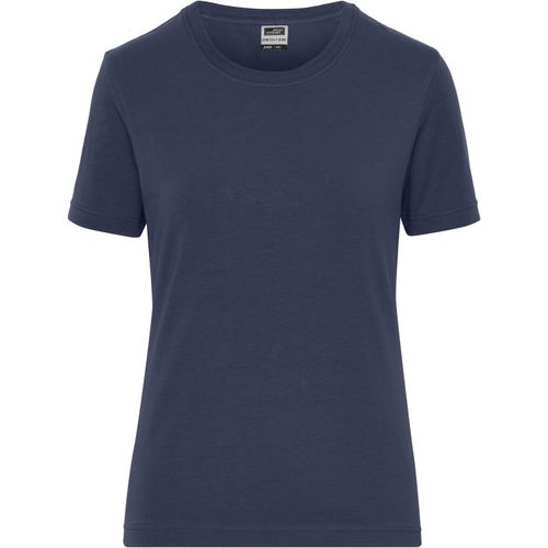 Ladies' BIO Stretch-T Work - T-Shirt aus weichem Elastic-Single-Jersey [Gr. M] (Art.-Nr. CA016057) - Gekämmte, ringgesponnene BIO-Baumwolle,...