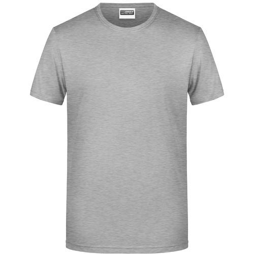 Men's Basic-T - Herren T-Shirt in klassischer Form [Gr. XXL] (Art.-Nr. CA016174) - 100% gekämmte, ringgesponnene BIO-Baumw...