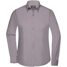 Ladies' Shirt Longsleeve Poplin - Klassisches Shirt aus pflegeleichtem Mischgewebe [Gr. L] (steel) (Art.-Nr. CA017025)