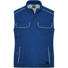 Workwear Softshell Padded Vest - Professionelle Softshellweste mit warmem Innenfutter und hochwertigen Details im cleanen Look [Gr. XS] (dark-royal) (Art.-Nr. CA017237)