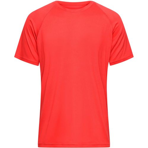 Men's Sports-T - Funktionsshirt aus recyceltem Polyester für Sport und Fitness [Gr. XXL] (Art.-Nr. CA017395) - Atmungsaktiv und feuchtigkeitsregulieren...