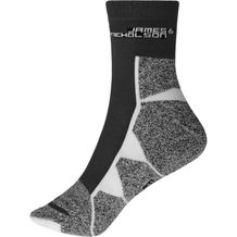 Sport Socks - Funktionelle Sportsocke für Damen und Herren [Gr. 45-47] (black/white) (Art.-Nr. CA018514)