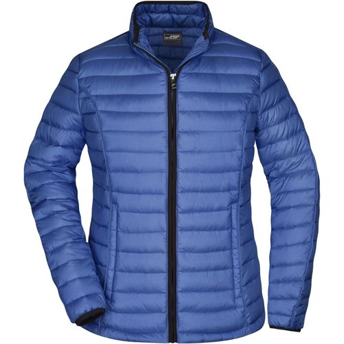 Ladies' Quilted Down Jacket - Sportliche Daunenjacke mit Stehkragen [Gr. L] (Art.-Nr. CA018970) - Softes, wind- und wasserabweisendes...