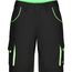 Workwear Bermudas - Funktionelle kurze Hose im sportlichen Look mit hochwertigen Details [Gr. 56] (black/lime-green) (Art.-Nr. CA019534)