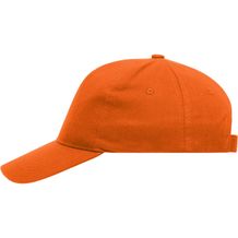 5 Panel Cap Heavy Cotton - Klassisches Cap (orange) (Art.-Nr. CA019689)