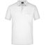 Men's Polo Pocket - Klassisches Poloshirt mit Brusttasche [Gr. S] (white) (Art.-Nr. CA019707)