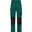 Workwear Pants Slim Line  - Spezialisierte Arbeitshose in schmalerer Schnittführung mit funktionellen Details [Gr. 28] (dark-green/black) (Art.-Nr. CA019728)