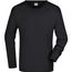 Men's Long-Sleeved Medium - Langarm T-Shirt aus Single Jersey [Gr. M] (black) (Art.-Nr. CA019815)