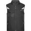 Workwear Softshell Vest - Professionelle Softshellweste mit hochwertiger Ausstattung [Gr. XS] (black/black) (Art.-Nr. CA020397)