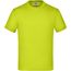 Junior Basic-T - Kinder Komfort-T-Shirt aus hochwertigem Single Jersey [Gr. S] (acid-yellow) (Art.-Nr. CA020952)