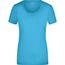 Ladies' Stretch Round-T - T-Shirt aus weichem Elastic-Single-Jersey [Gr. S] (Turquoise) (Art.-Nr. CA022108)