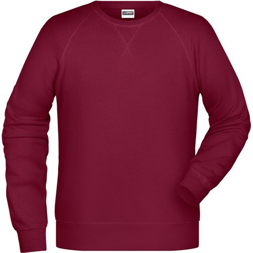 Men's Sweat - Klassisches Sweatshirt mit Raglanärmeln [Gr. XXL] (Art.-Nr. CA022189) - Hochwertige French Terry-Qualität, 85...